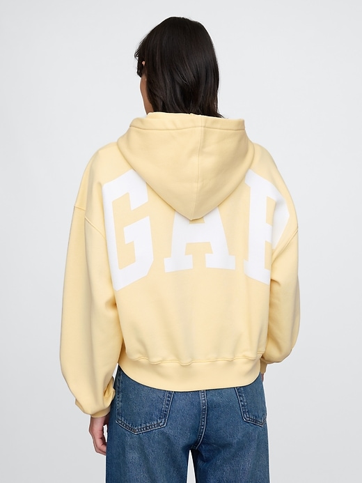 Image number 2 showing, VintageSoft Arch Logo Cropped Hoodie