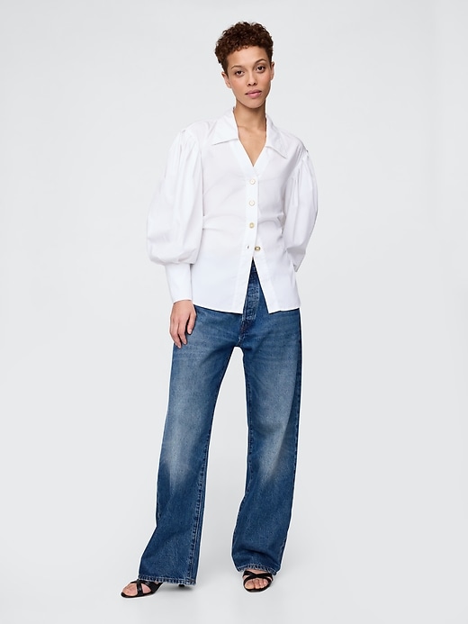 Image number 3 showing, Gap × HFR Open-Back Shirt by Kaphill