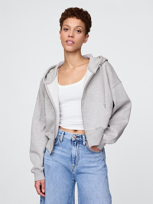 Image number 1 showing, Vintage Soft Full-Zip Wedge Hoodie