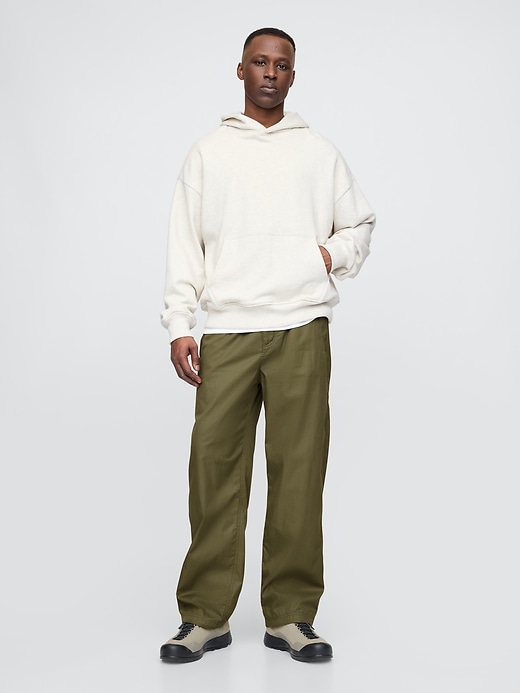 Image number 1 showing, Twill Parachute Baggy Pants