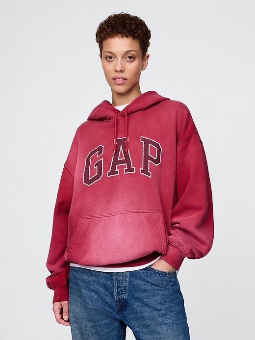 Image number 2 showing, VintageSoft Oversized Logo Hoodie