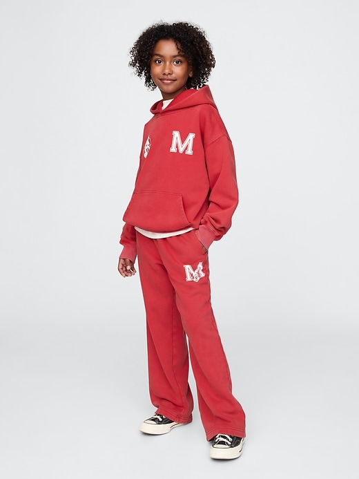 Image number 5 showing, Gap × Disney Kids VintageSoft Logo Sweatpants