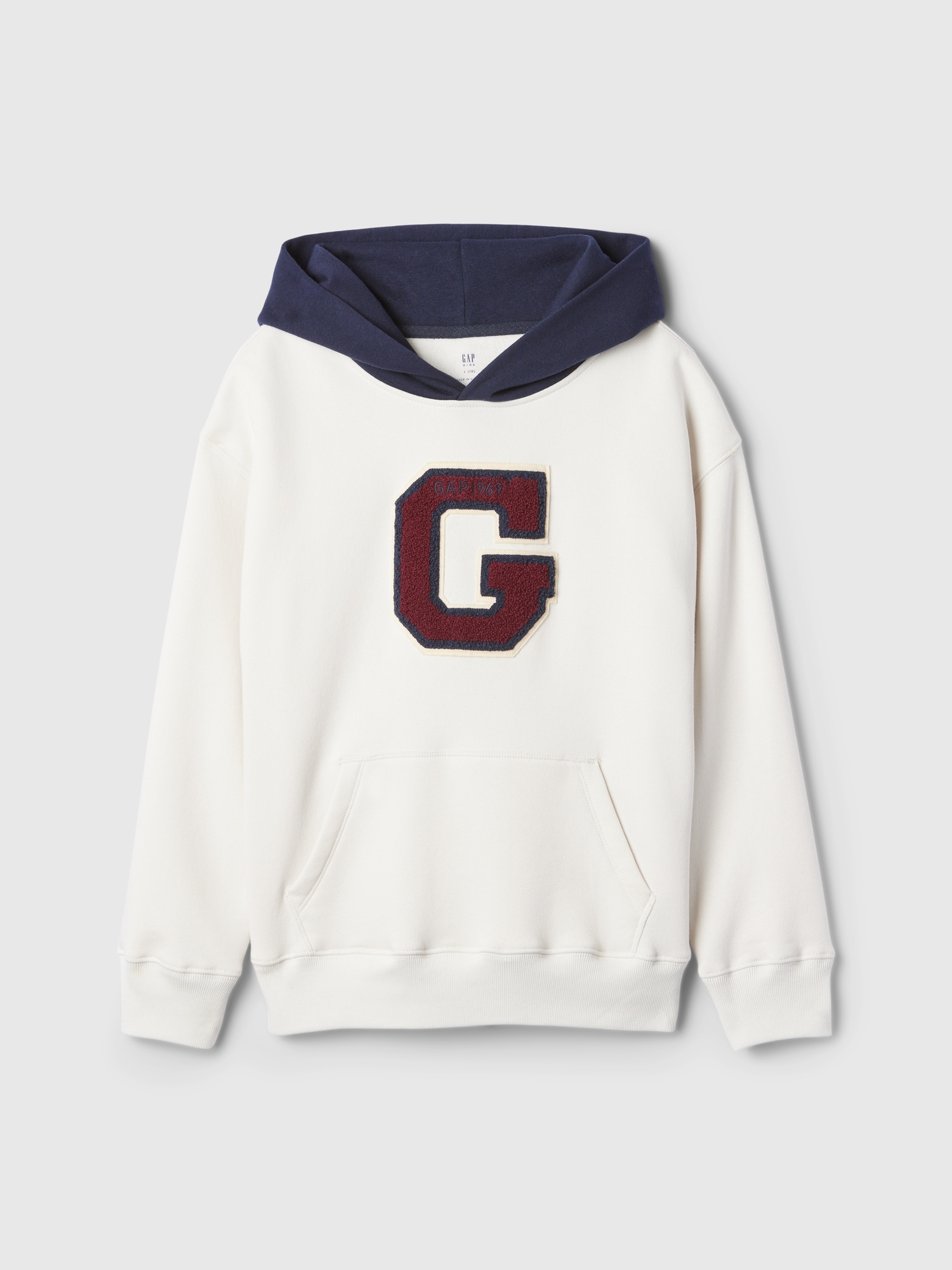 Kids Vintage Soft Varsity Hoodie