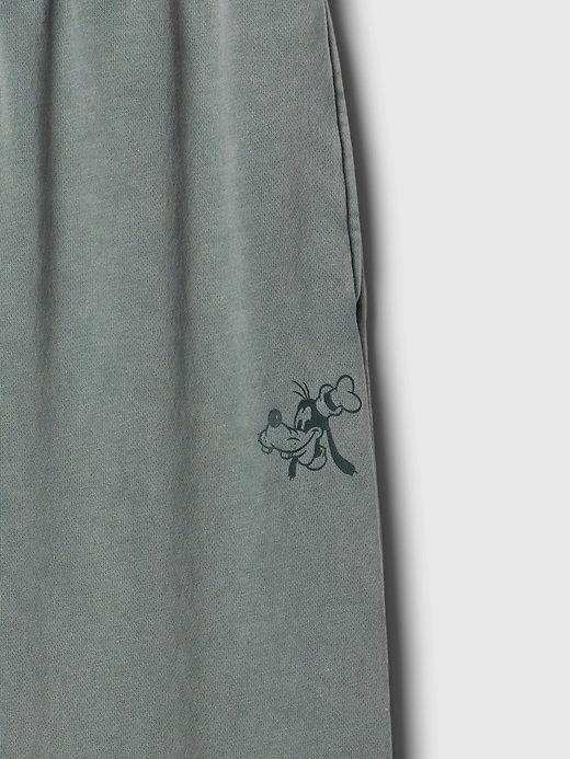 Image number 6 showing, Gap × Disney Kids VintageSoft Logo Sweatpants