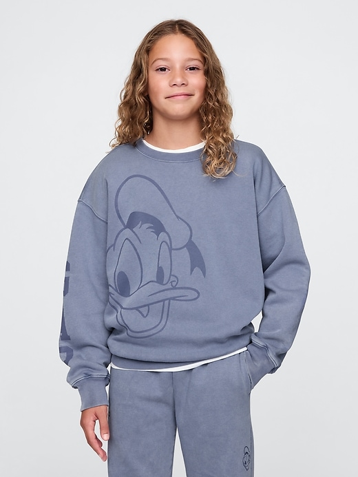 Image number 2 showing, Gap × Disney Kids VintageSoft Logo Sweatshirt