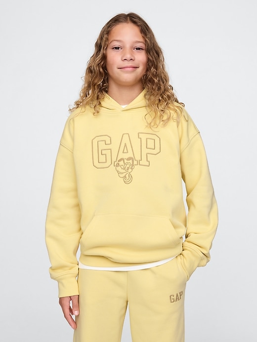 Image number 2 showing, Gap × Disney Kids VintageSoft Logo Hoodie