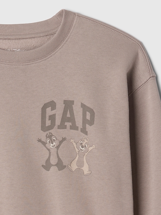 Image number 6 showing, Gap × Disney Kids Vintage Soft Logo Sweatshirt