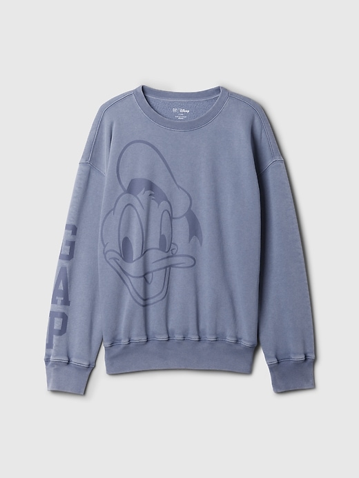 Image number 1 showing, Gap × Disney Kids VintageSoft Logo Sweatshirt