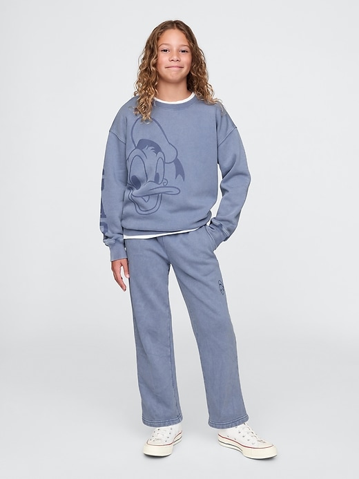 Image number 2 showing, Gap × Disney Kids VintageSoft Logo Sweatpants