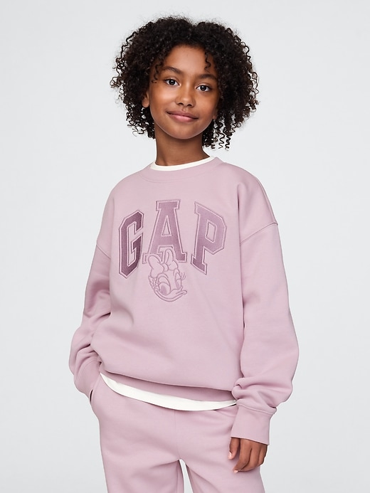 Image number 5 showing, Gap × Disney Kids Vintage Soft Logo Sweatshirt