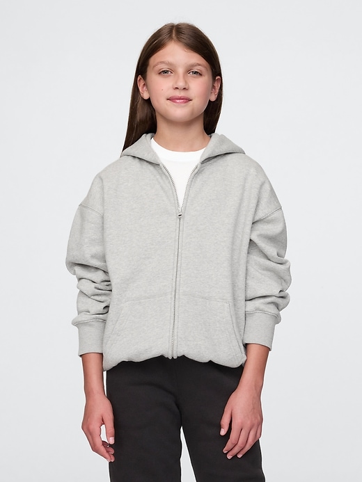 Image number 4 showing, Kids Vintage Soft Zip Hoodie