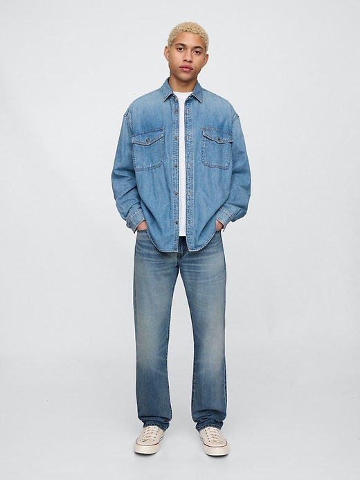 Image number 1 showing, UltraSoft Straight Jeans