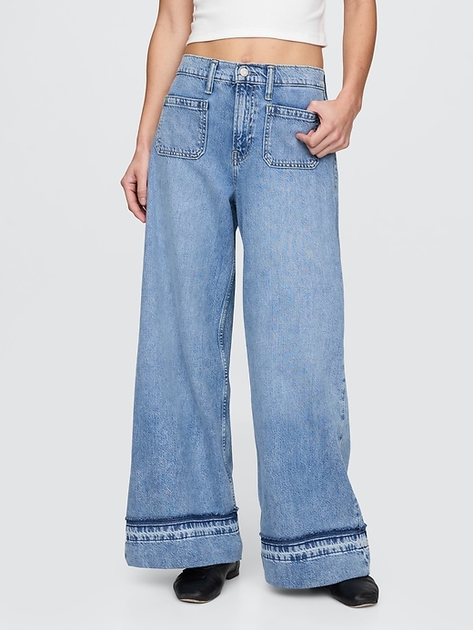 Image number 2 showing, Mid Rise UltraSoft Baggy Jeans