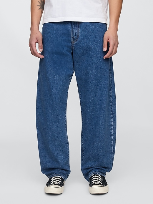 Image number 2 showing, Baggy Barrel Jeans