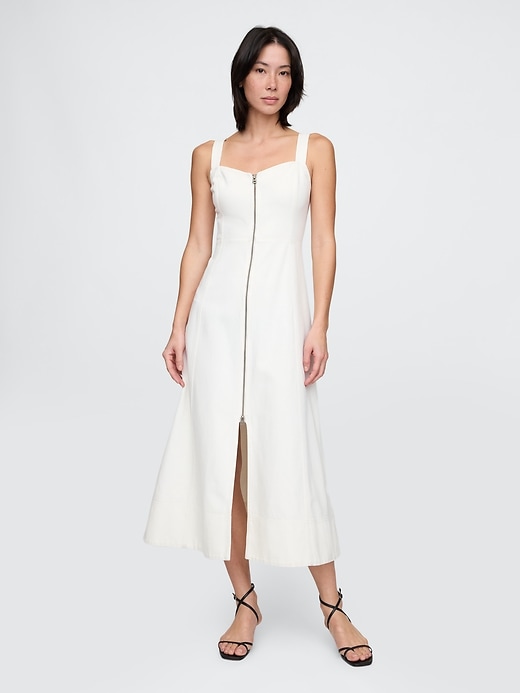 Image number 1 showing, UltraSoft Denim Maxi Dress