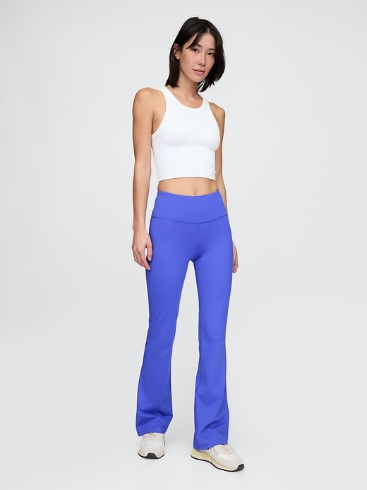 Image number 1 showing, GapFit Sky High Rise Power Flare Leggings