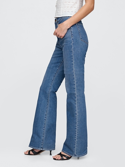 Image number 3 showing, High Rise '70s Flare Jeans