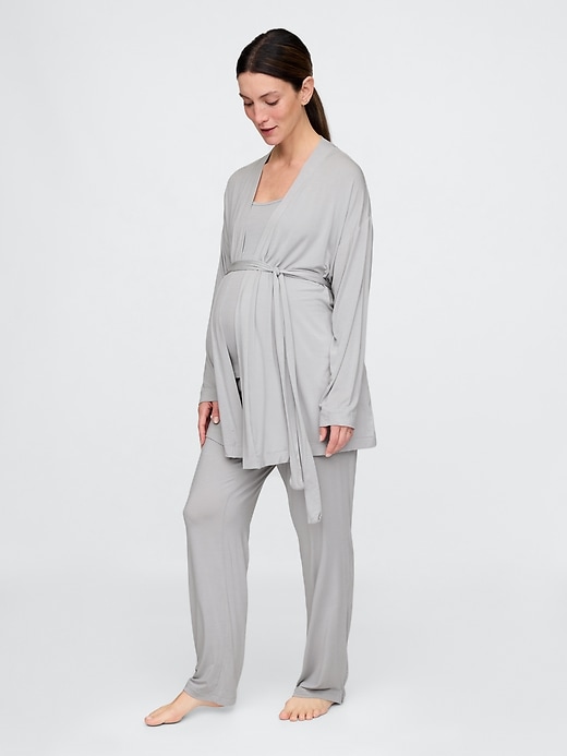 Image number 3 showing, Maternity Modal 3-Piece Set