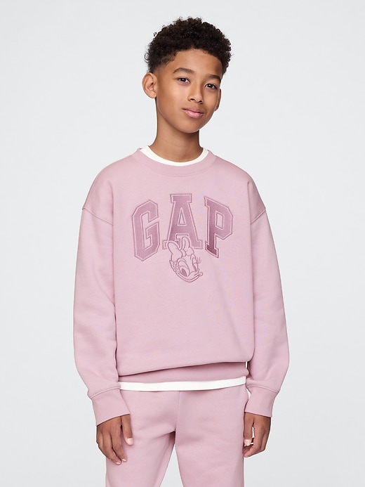 Image number 2 showing, Gap × Disney Kids Vintage Soft Logo Sweatshirt