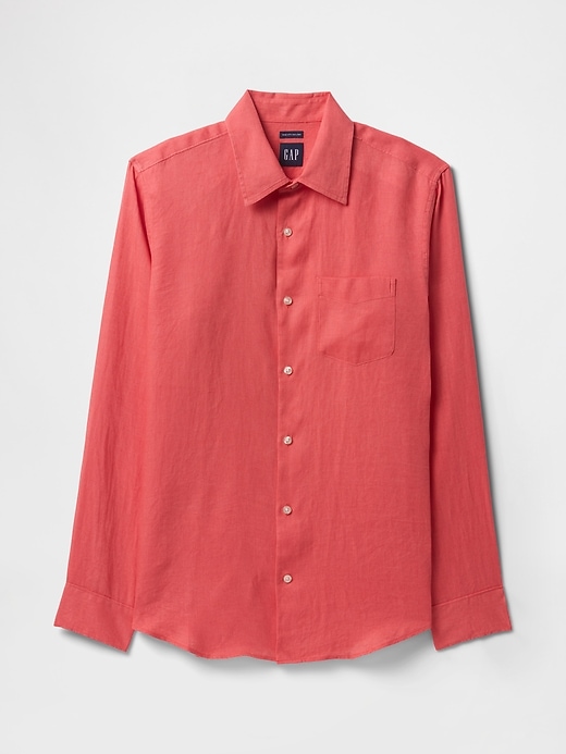 Image number 5 showing, 100% Linen Classic Shirt