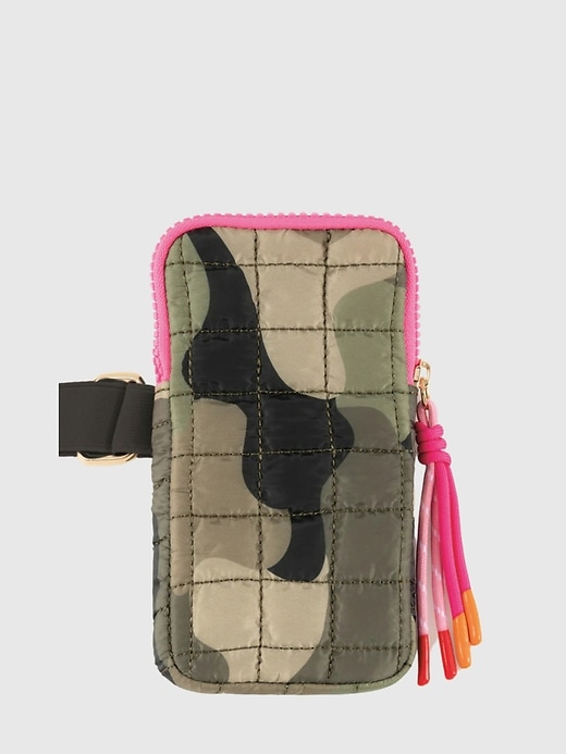 Image number 1 showing, Shiraleah Ezra Quilted Nylon Tumbler Fanny Pack