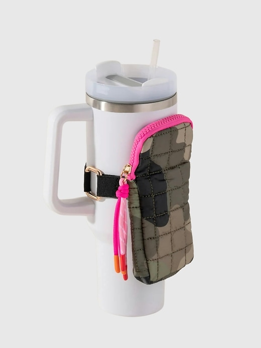 Image number 2 showing, Shiraleah Ezra Quilted Nylon Tumbler Fanny Pack