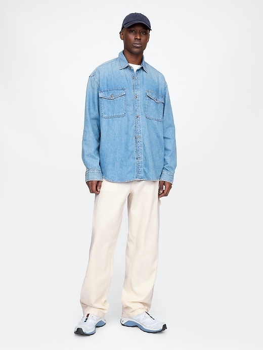 Image number 1 showing, Baggy Carpenter Jeans