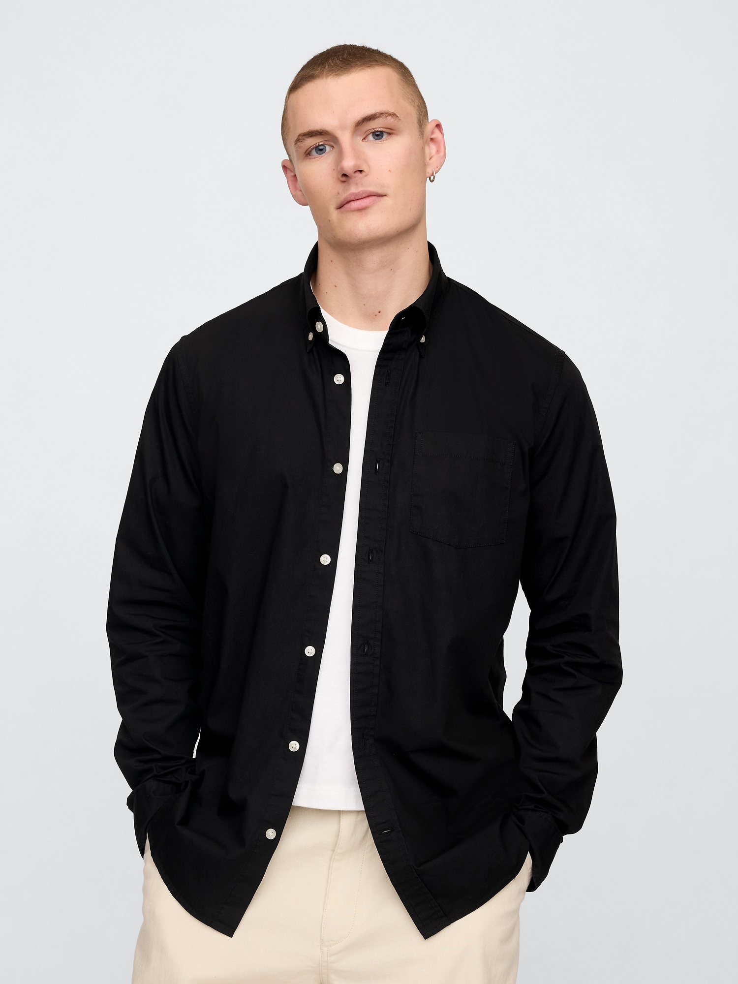 Organic Cotton Poplin Classic Shirt