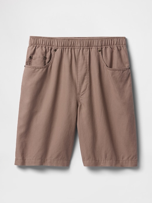 Image number 6 showing, Linen-Cotton Easy Shorts