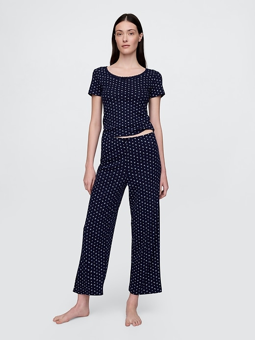 Image number 2 showing, Pointelle PJ Top