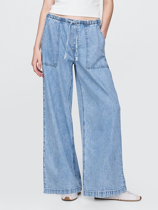 Image number 2 showing, Mid Rise UltraSoft Easy Baggy Jeans