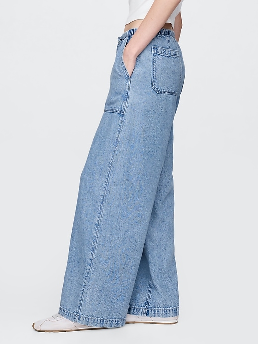 Image number 3 showing, Mid Rise UltraSoft Easy Baggy Jeans