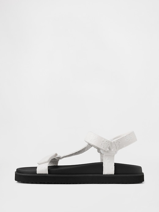 Image number 5 showing, Kids Canvas Strap Sandals