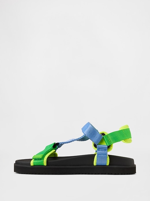 Image number 5 showing, Kids Canvas Strap Sandals