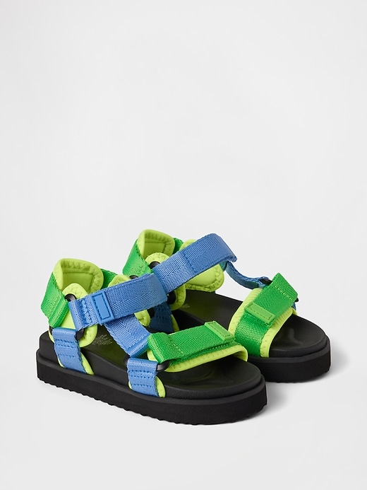 Image number 2 showing, Toddler Canvas Strap Sandals