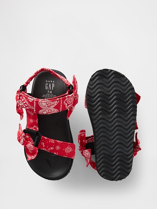 Image number 3 showing, Toddler Canvas Strap Sandals