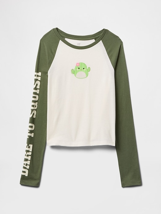 Image number 2 showing, Kids Squishmallow Graphic Raglan T-Shirt