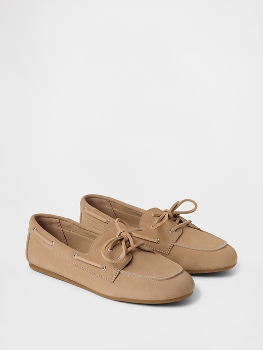 Image number 2 showing, Suede Boat Shoes