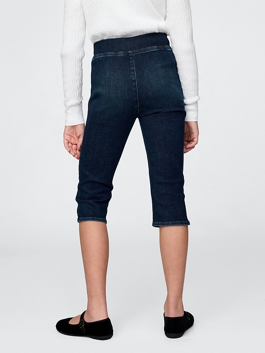 Image number 4 showing, Kids Denim Capri Jeggings