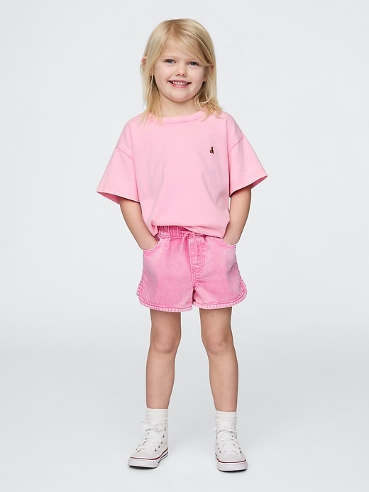 Image number 1 showing, Baby & Toddler UltraSoft Denim Shorts