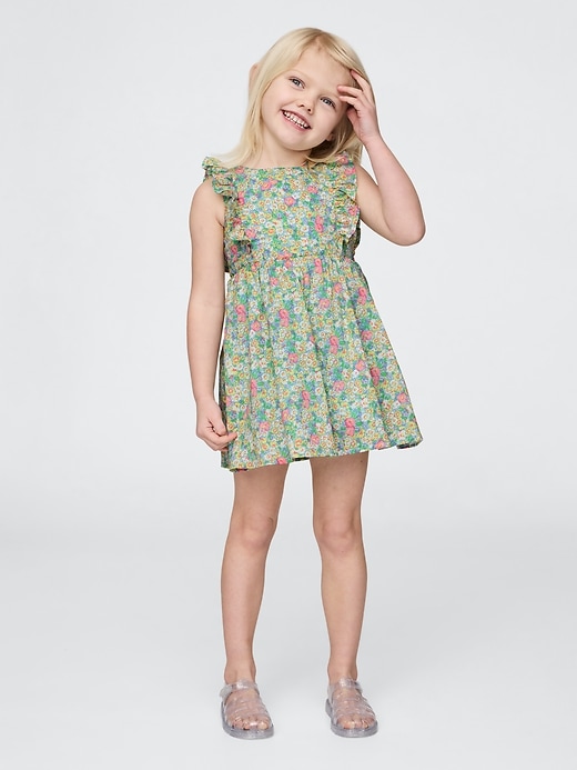 Image number 1 showing, Baby & Toddler Ruffle Floral Dress