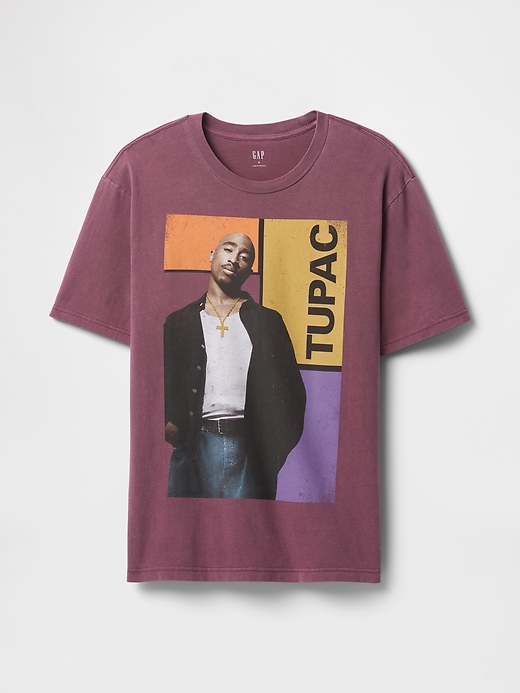 Image number 5 showing, Tupac Graphic T-Shirt