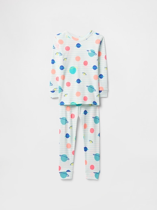 Image number 1 showing, Baby & Toddler Organic Brushed Cotton PJ Set