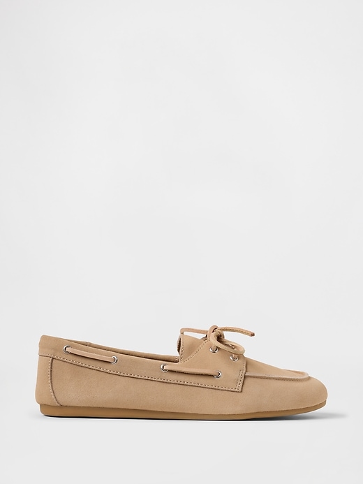 Image number 1 showing, Suede Boat Shoes