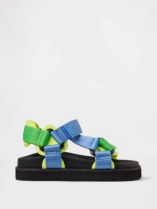 Image number 1 showing, Toddler Canvas Strap Sandals