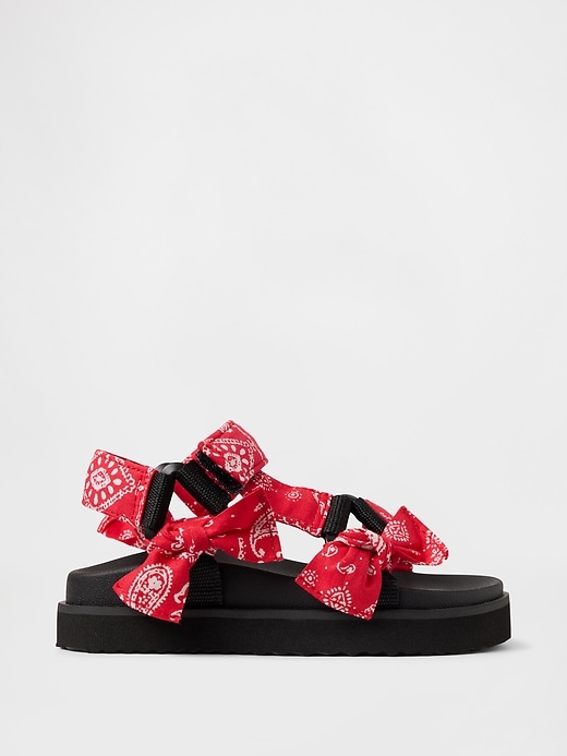 Image number 1 showing, Toddler Canvas Strap Sandals