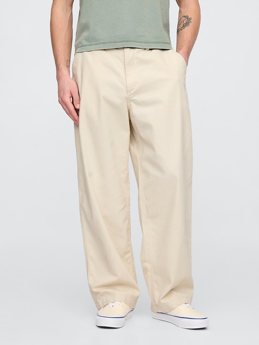 Image number 3 showing, Extra Baggy Khakis