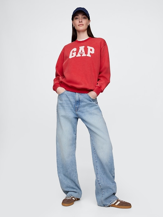 Image number 2 showing, Vintage Soft Gap Logo Tunic Sweatshirt