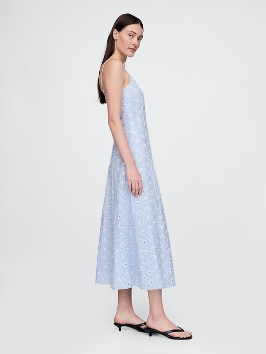 Image number 3 showing, V-Neck Midi Dress