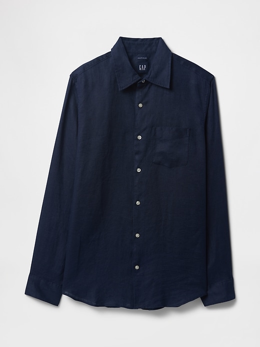 Image number 5 showing, 100% Linen Classic Shirt